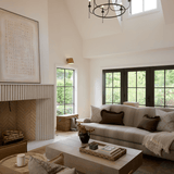 Troy Lighting | Calder Chandelier - FORGED IRON White Cliff Studio Chandelier