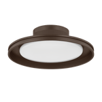Troy Lighting | Cannes Flush Mount - BRONZE White Cliff Studio Flush Mount