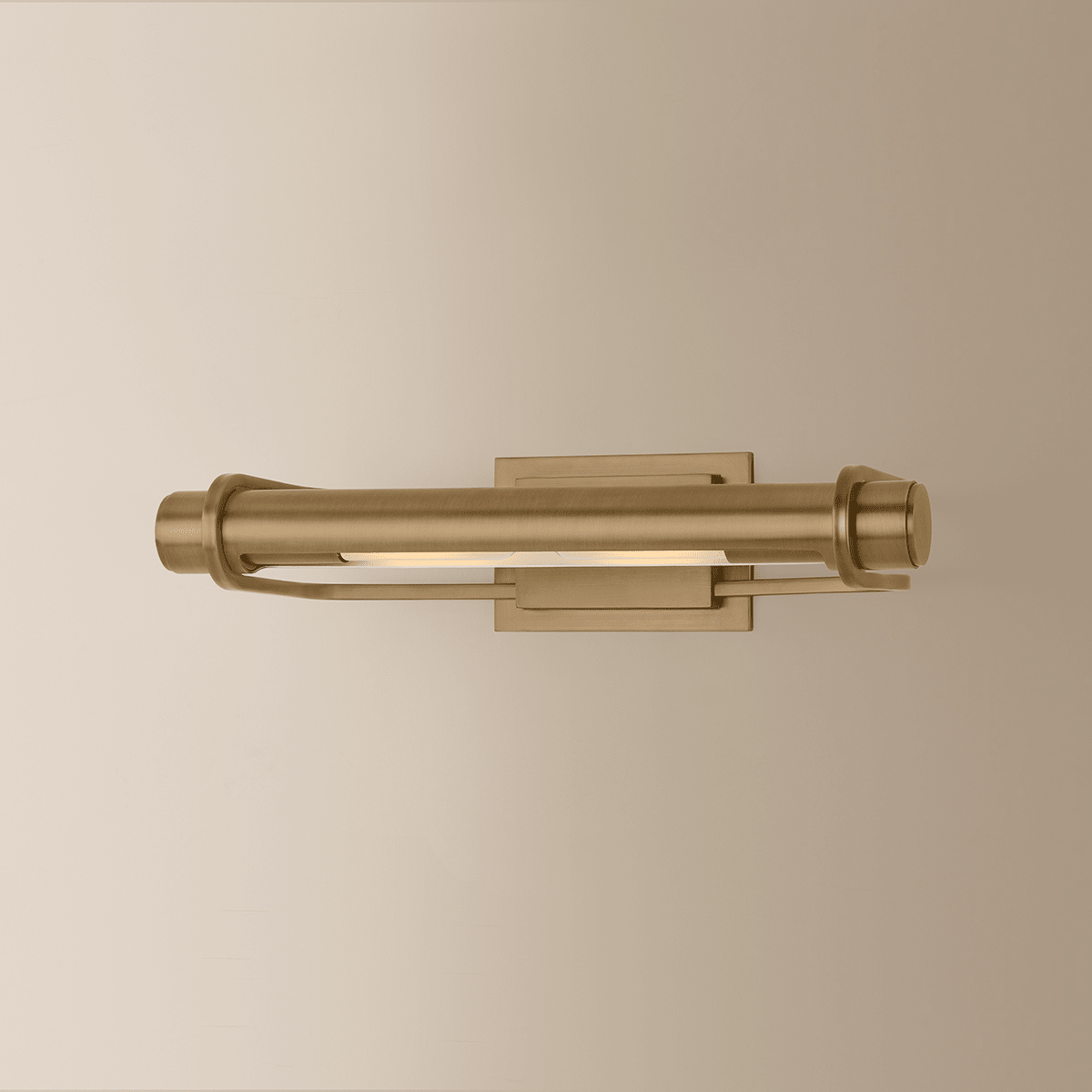 Troy Lighting | Caspian Picture Light - PATINA BRASS White Cliff Studio Picture Light