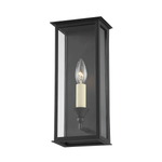 Troy Lighting | Chauncey Wall Sconce - TEXTURE BLACK White Cliff Studio Wall Sconce