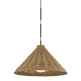 Troy Lighting | Devlin Pendant - BRONZE White Cliff Studio Pendant