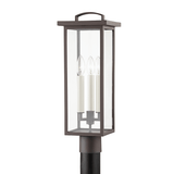 Troy Lighting | Eden Post - TEXTURED BRONZE White Cliff Studio Post