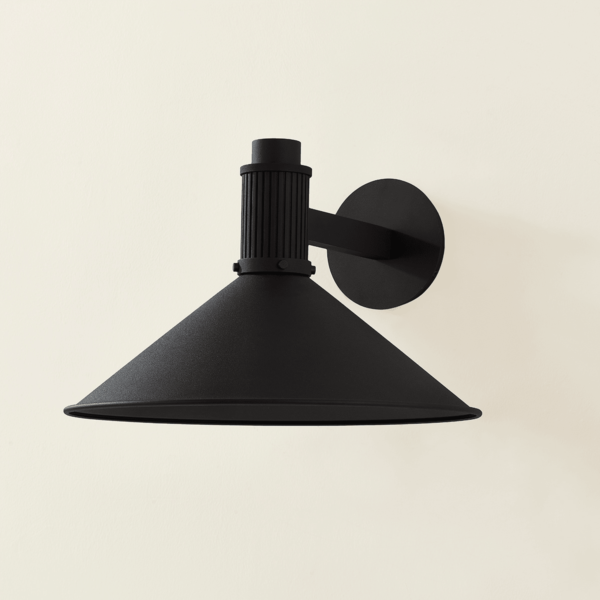 Troy Lighting | Elani Wall Sconce - TEXTURE BLACK White Cliff Studio Wall Sconce