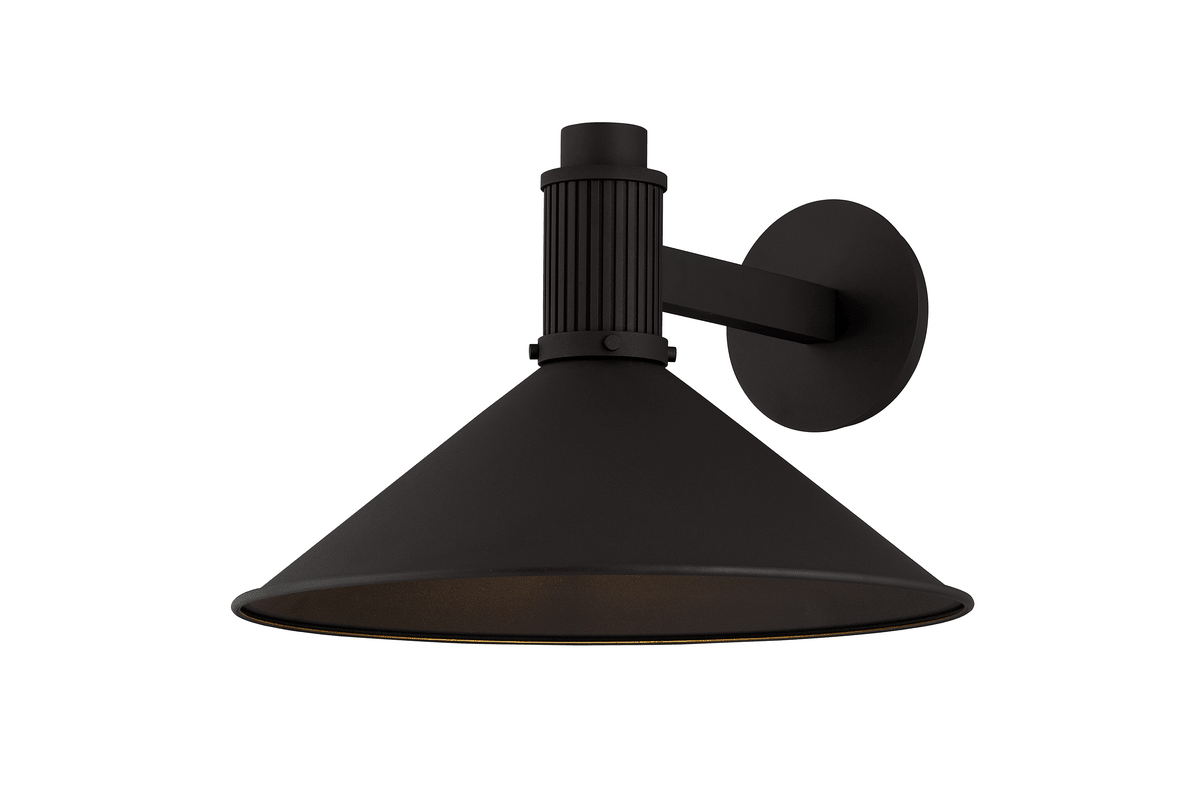 Troy Lighting | Elani Wall Sconce - TEXTURE BLACK White Cliff Studio Wall Sconce