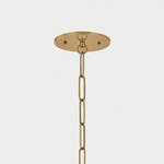 Troy Lighting | Era Pendant - PATINA BRASS White Cliff Studio Pendant