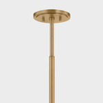 Troy Lighting | Evermore Linear - PATINA BRASS White Cliff Studio Linear