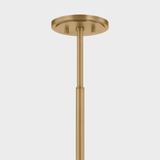 Troy Lighting | Evermore Linear - PATINA BRASS White Cliff Studio Linear