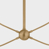 Troy Lighting | Evermore Linear - PATINA BRASS White Cliff Studio Linear