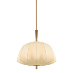 Troy Lighting | Flinders Pendant - PATINA BRASS White Cliff Studio Pendant