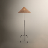 Troy Lighting | Francisco Floor Lamp - FRENCH IRON White Cliff Studio Floor Lamps