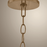 Troy Lighting | Jack Pendant - PATINA BRASS White Cliff Studio Pendant