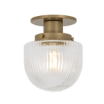 Troy Lighting | Jar Flush Mount - PATINA BRASS White Cliff Studio Flush Mount