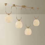 Troy Lighting | Jove Linear - PATINA BRASS White Cliff Studio Linear
