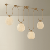 Troy Lighting | Jove Linear - PATINA BRASS White Cliff Studio Linear