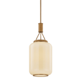 Troy Lighting | Judson Lantern - PATINA BRASS White Cliff Studio Lantern