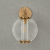 Troy Lighting | Marco Wall Sconce - PATINA BRASS White Cliff Studio Wall Sconce