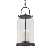 Troy Lighting | Napa County Pendant - FRENCH IRON White Cliff Studio Pendant