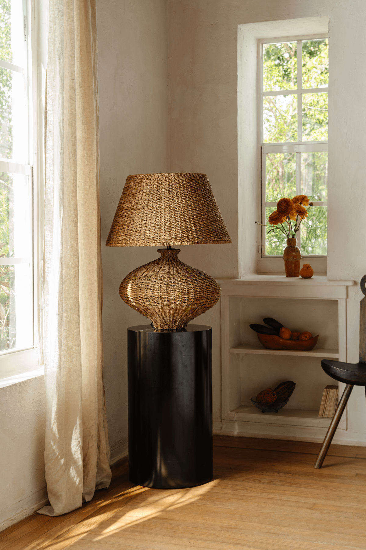 Troy Lighting | Nette Table Lamp - PATINA BRASS White Cliff Studio Table Lamps