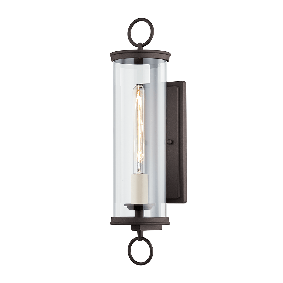 Troy Lighting | No. 1 Wall Sconce in Bronze, Large White Cliff Studio Wall Lighting