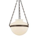 Troy Lighting | Paradigm Pendant - BRONZE White Cliff Studio Pendant