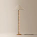 Troy Lighting | Parrish Floor Lamp - PATINA BRASS White Cliff Studio Floor Lamps