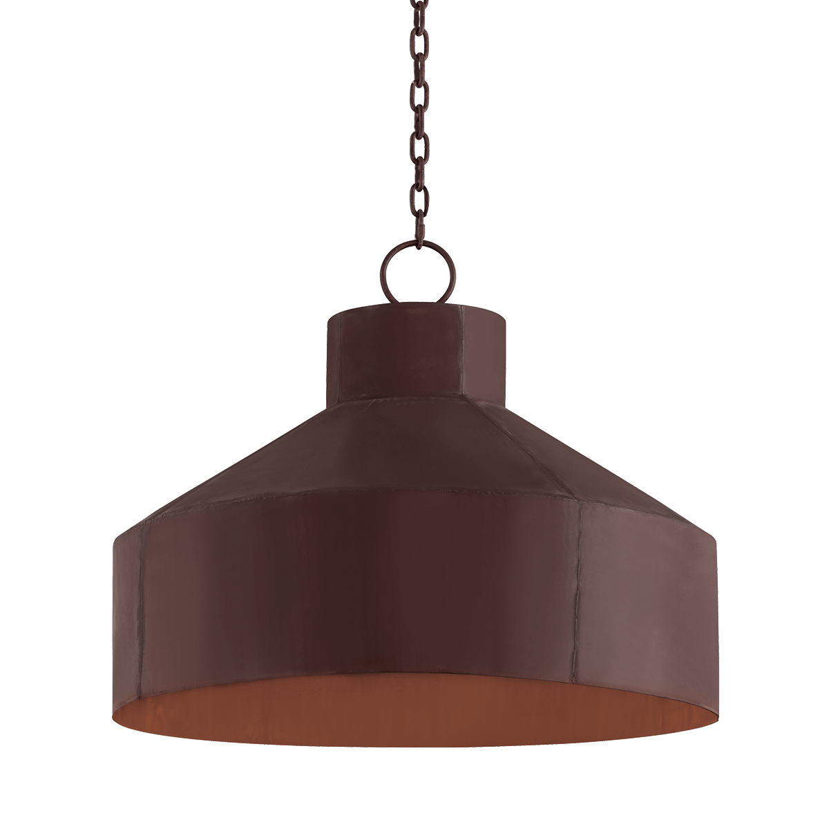 Troy Lighting | Rise & Shine Chandelier - RUST PATINA White Cliff Studio Chandelier