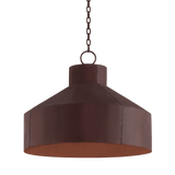 Troy Lighting | Rise & Shine Chandelier - RUST PATINA White Cliff Studio Chandelier