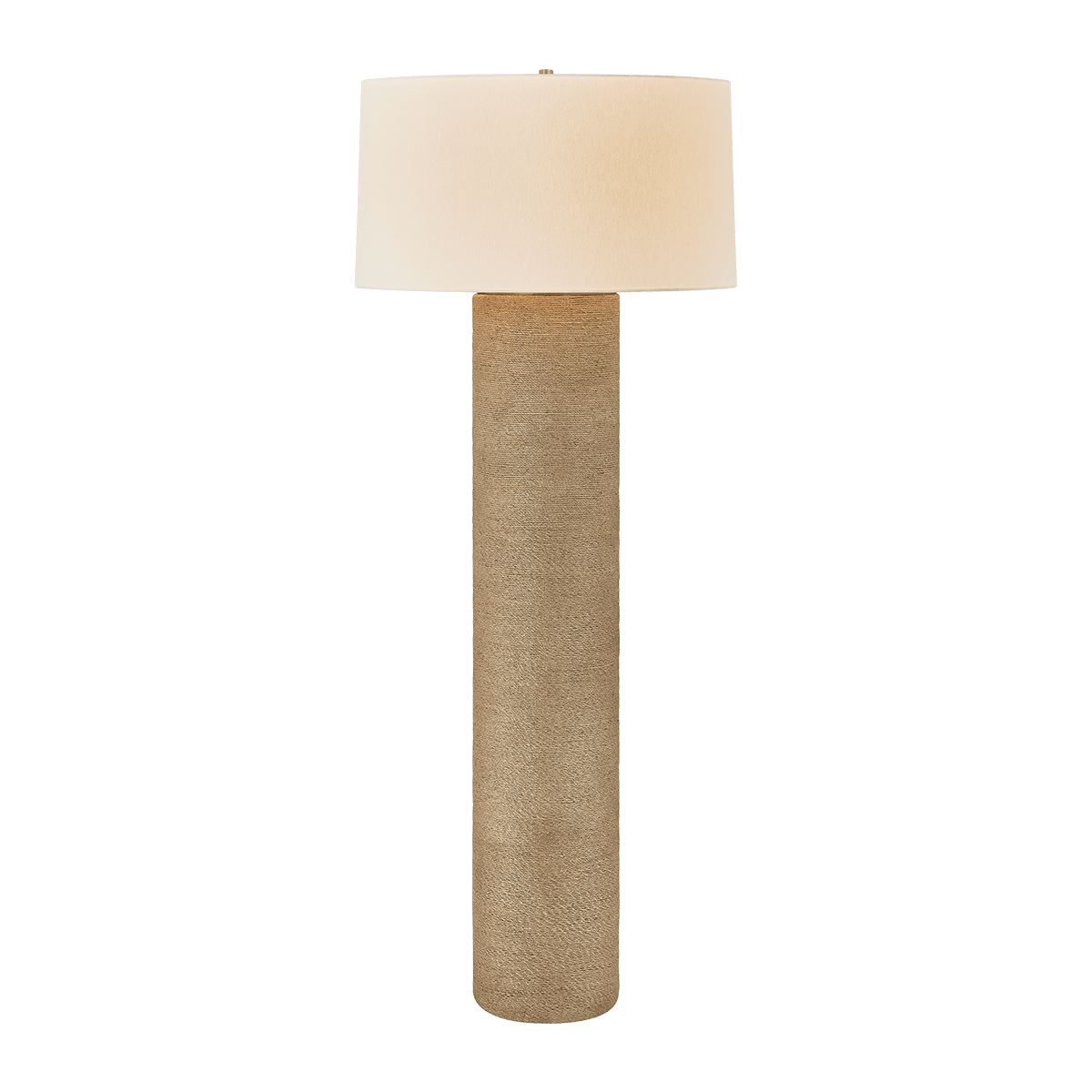 Troy Lighting | Roan Floor Lamp - PATINA BRASS White Cliff Studio Floor Lamp