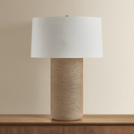 Troy Lighting | Roan Table Lamp - PATINA BRASS White Cliff Studio Table Lamps