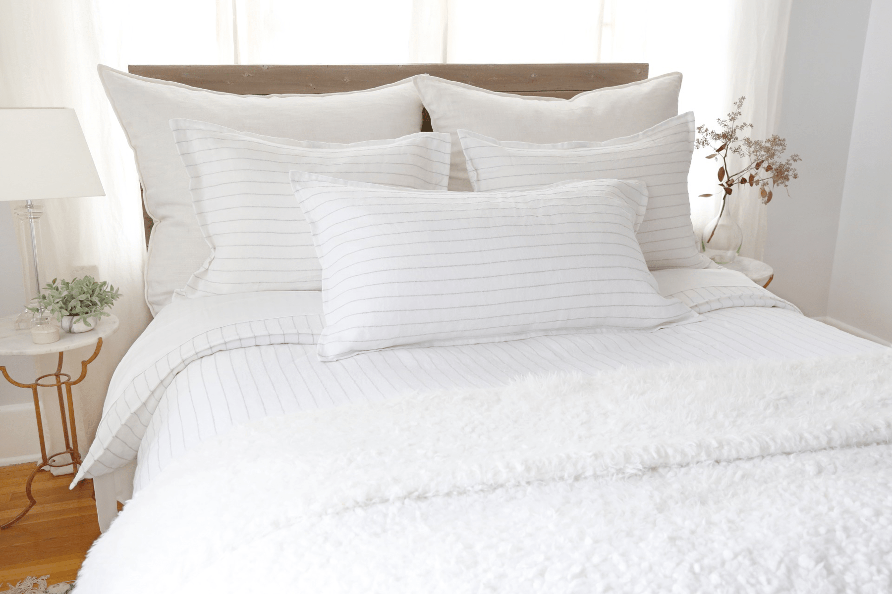 Tula Oversized Throw White Cliff Studio Throw Blankets