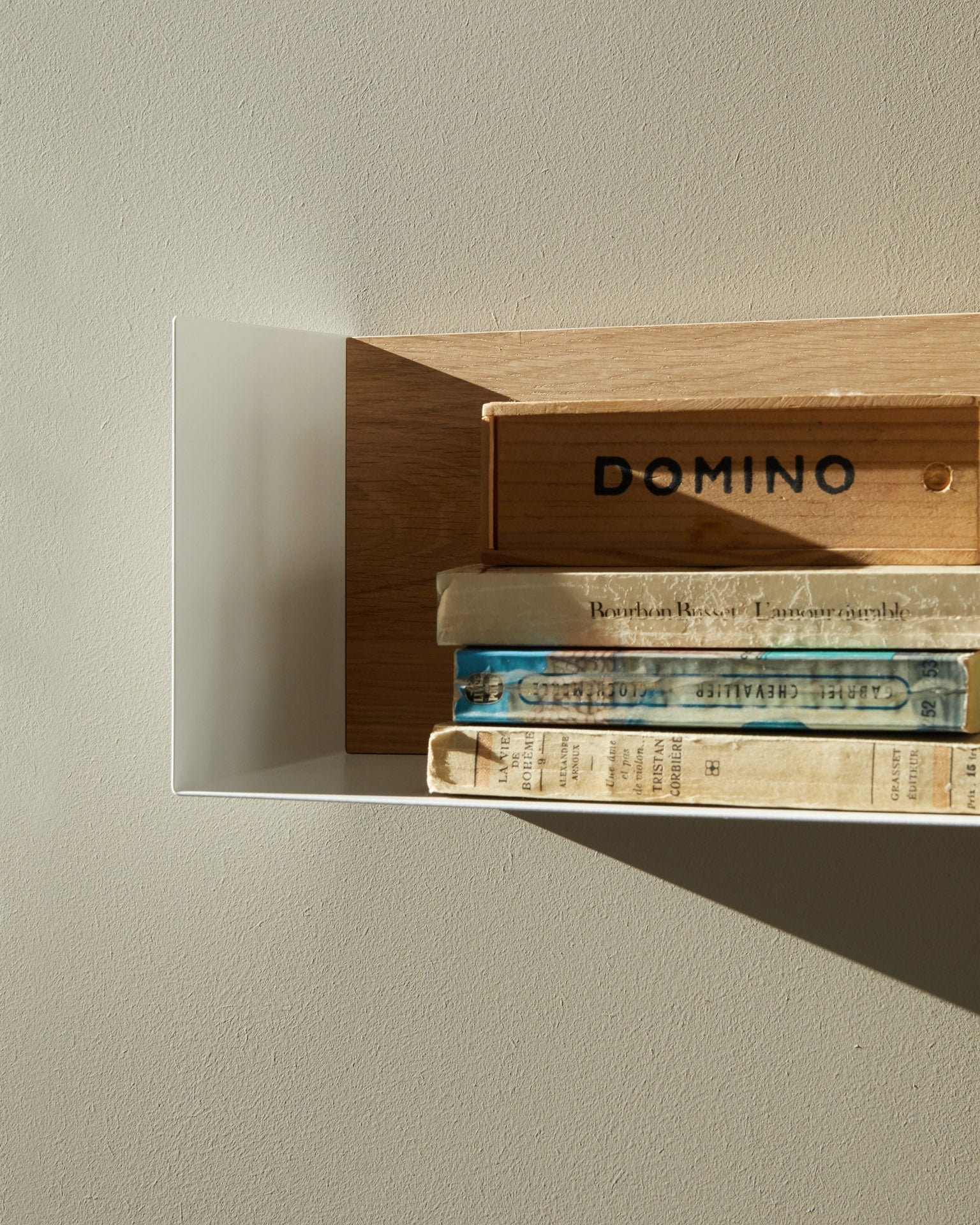 U Shelf White Cliff Studio Wall Shelf