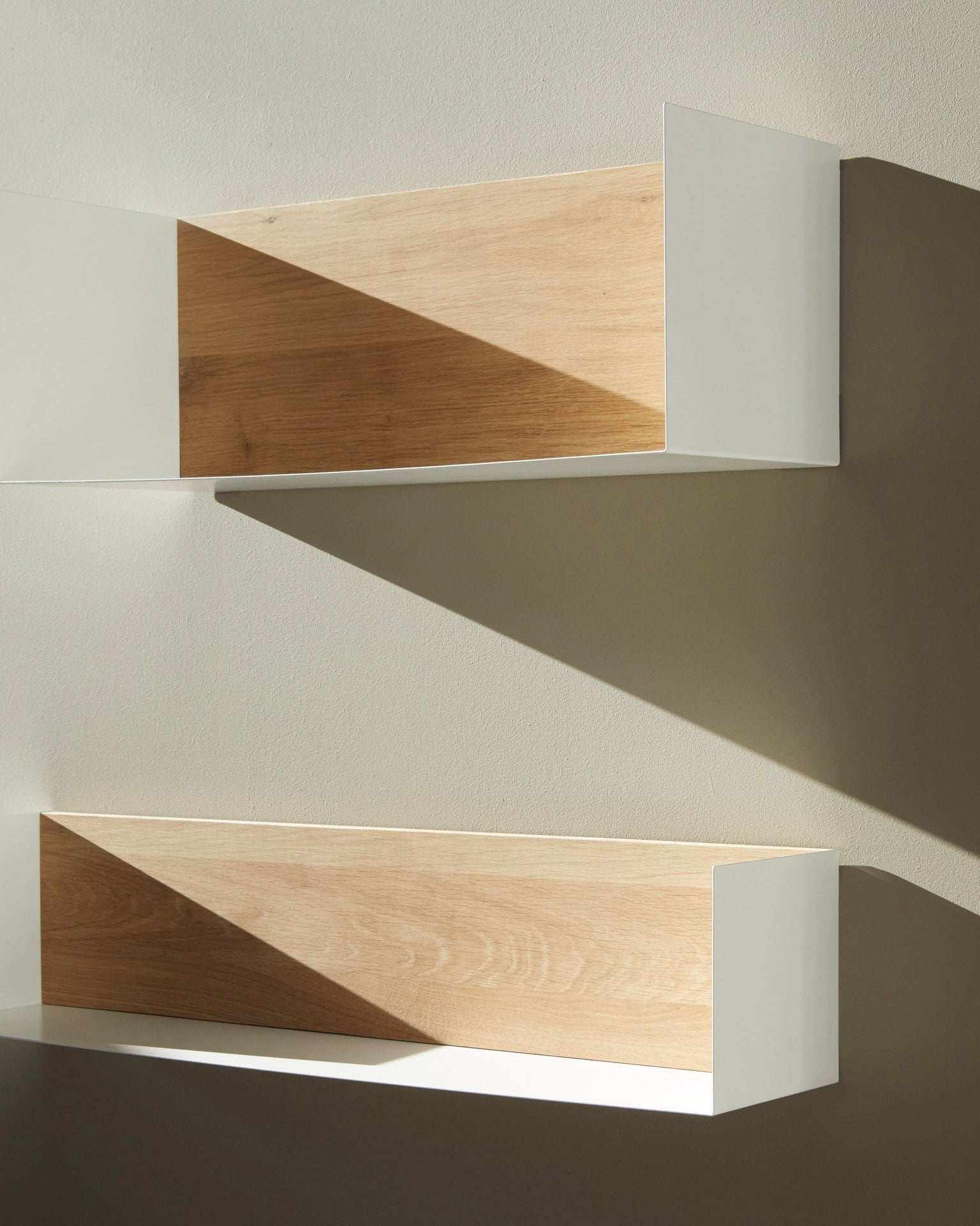 U Shelf White Cliff Studio Wall Shelf