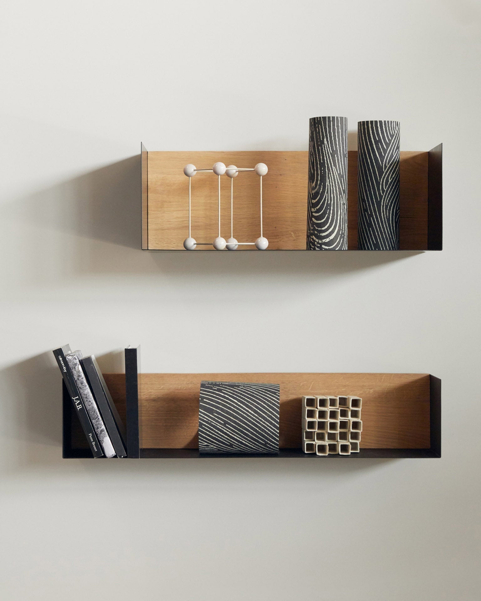 U Shelf White Cliff Studio Wall Shelf