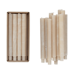🎁 Unscented Tapered Candles, Set of 2 (3 Color Options) (100% off) White Cliff Studio