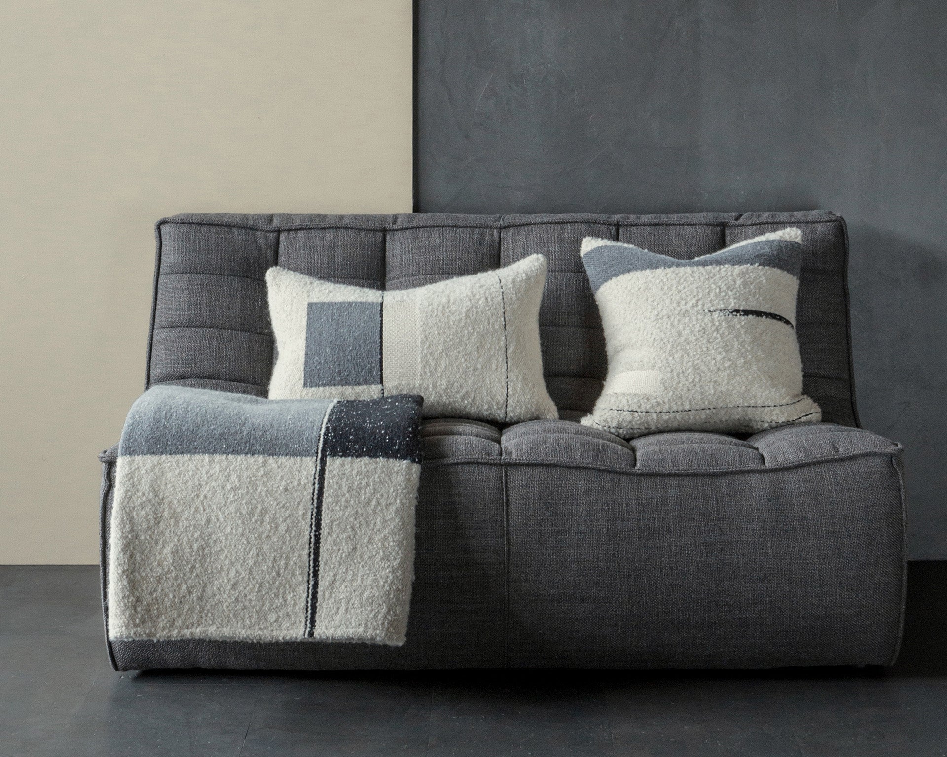 Urban Cushion White Cliff Studio Throw Pillows