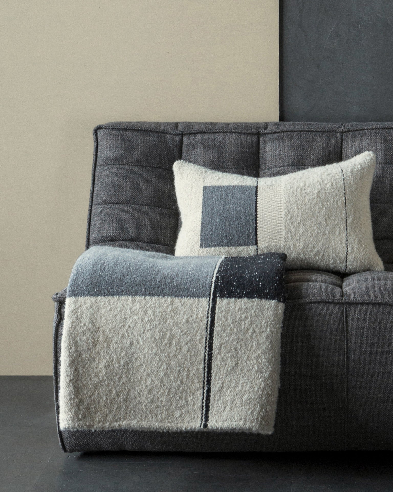 Urban Cushion White Cliff Studio Throw Pillows
