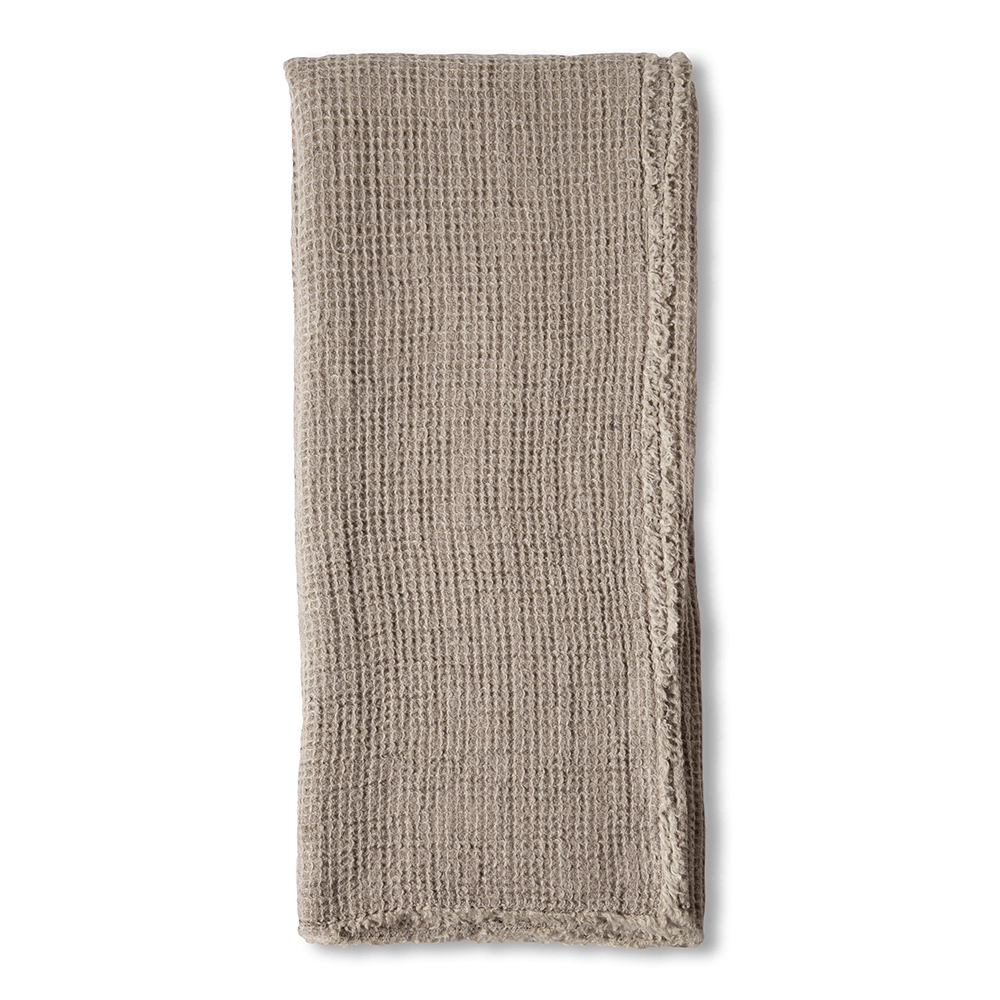 Venice Oversized Throw White Cliff Studio Throws