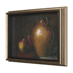 Vintage Crocks with Hand Embellished Framed Art Print