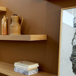 Wall shelf - oak White Cliff Studio Wall Shelf