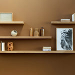 Wall shelf - oak White Cliff Studio Wall Shelf