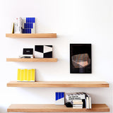 Wall shelf - oak White Cliff Studio Wall Shelf