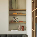 Wall shelf - oak White Cliff Studio Wall Shelf