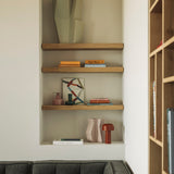 Wall shelf - oak White Cliff Studio Wall Shelf