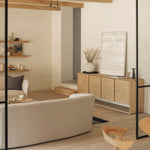 Wall shelf - oak White Cliff Studio Wall Shelf