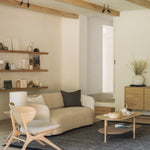 Wall shelf - oak White Cliff Studio Wall Shelf