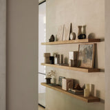 Wall shelf - oak White Cliff Studio Wall Shelf