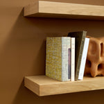 Wall shelf - oak White Cliff Studio Wall Shelf