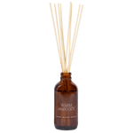 Warm and Cozy Amber Reed Diffuser White Cliff Studio Reed Diffusers