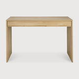 Wave desk - oak - 1 drawer - rectangular White Cliff Studio Desk