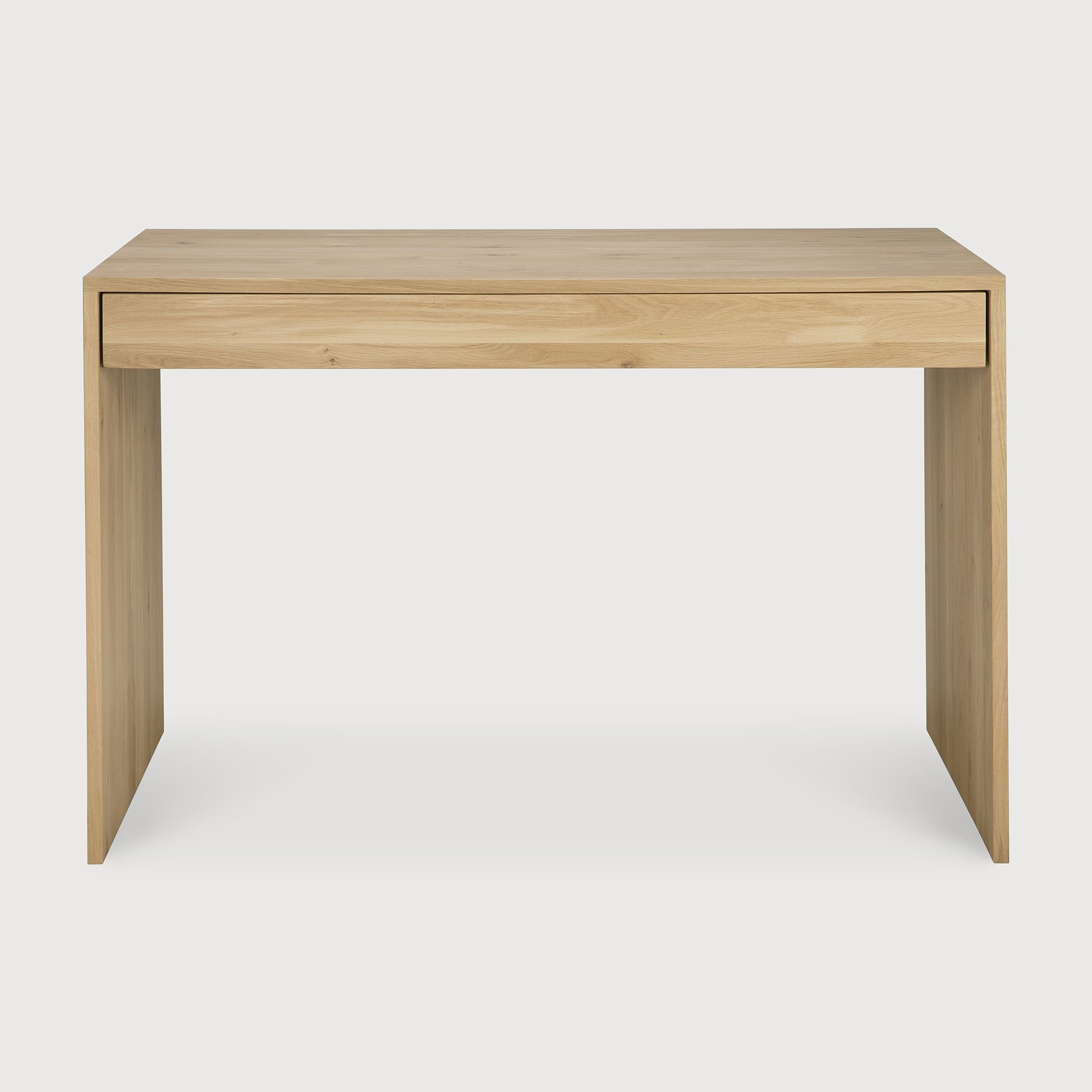Wave desk - oak - 1 drawer - rectangular White Cliff Studio Desk